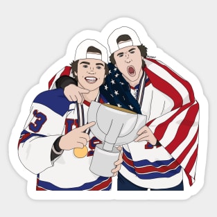 Trevor Zegras & Cole Caufield Sticker